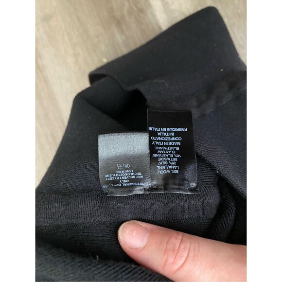 Narcisco Rodriguez Black Knit Bodycon Dress, Size Small* MSRP $995 - Picture 7 of 13